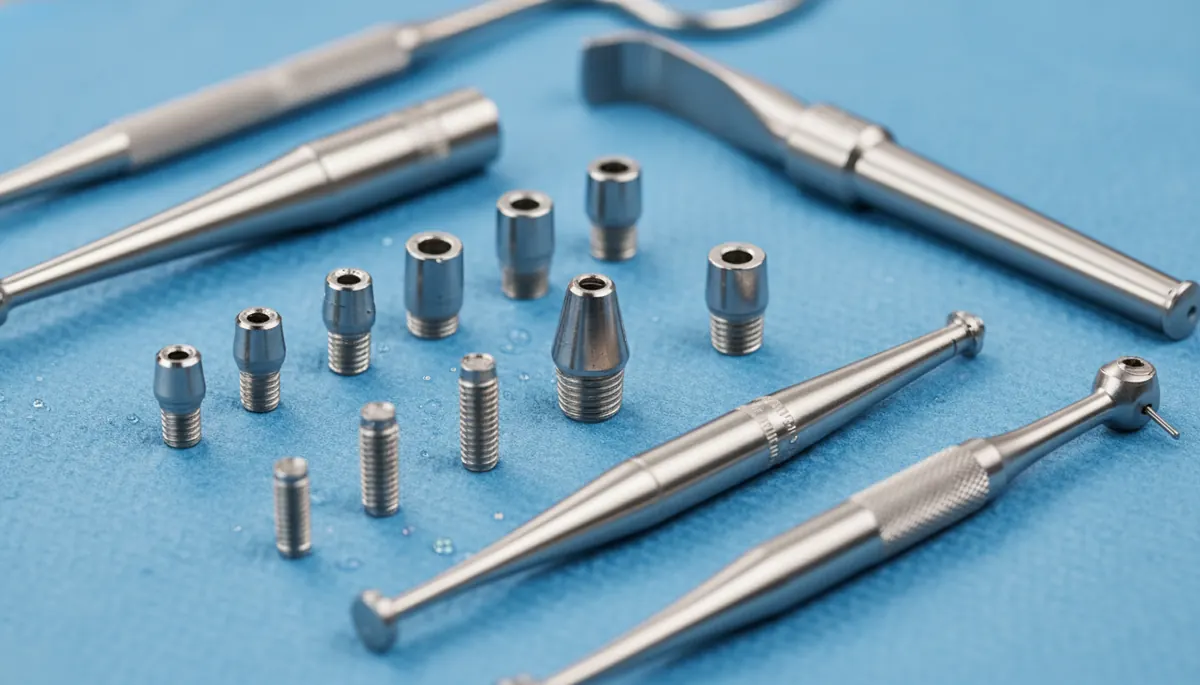 Detaliu clinic relevant pentru implant dentar fara os suficient la cabinet stomatologic